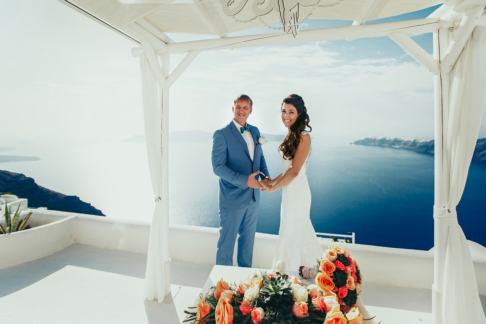 Destination Wedding Photography Santorini, Greece and Destination Wedding Videography Santorini, Greece 